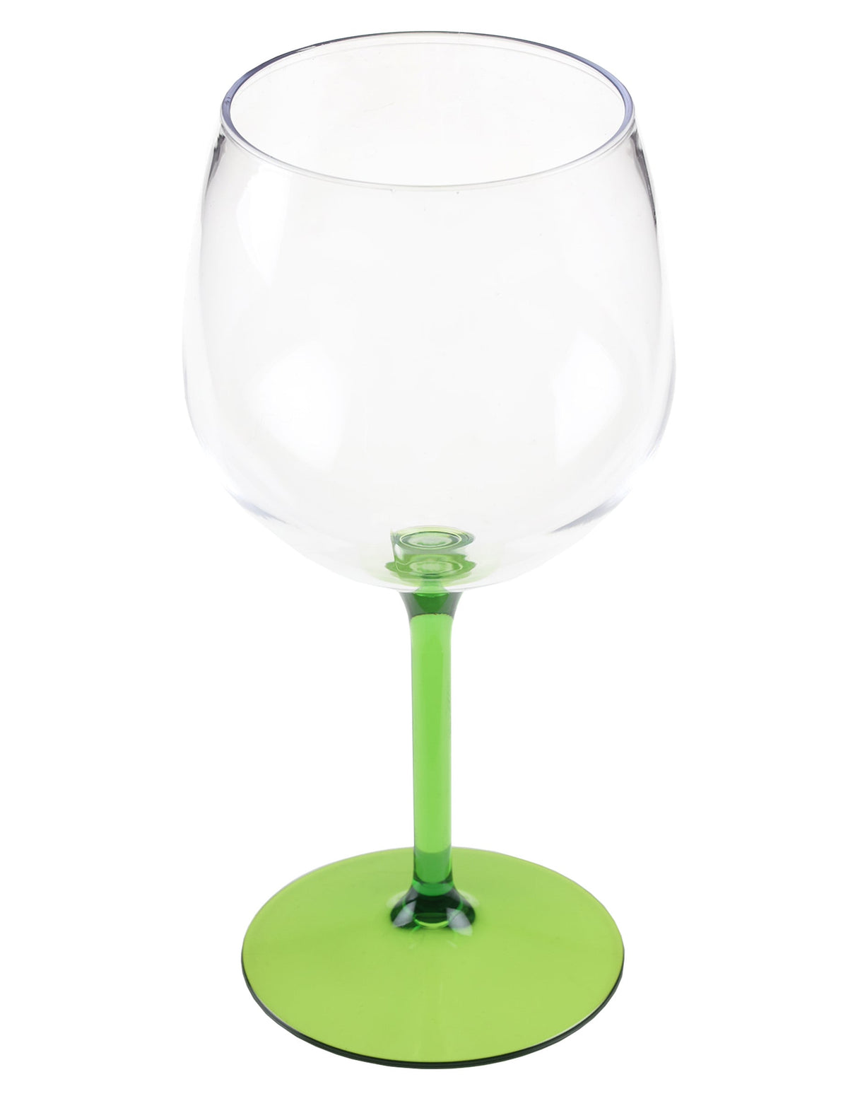 Groen plastic cocktail balloon glas 58,2 cl