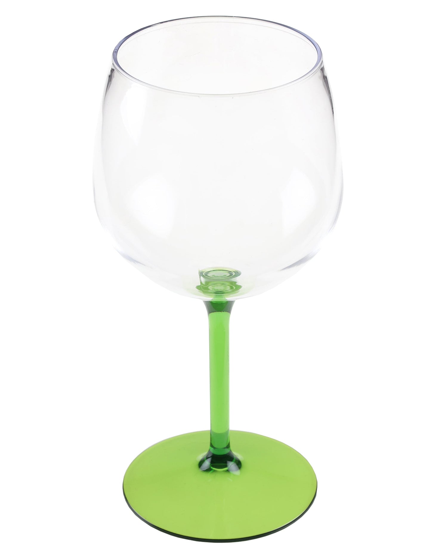 Groen plastic cocktail balloon glas 58,2 cl