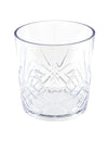 Transparant plastic glas 32,5 cl