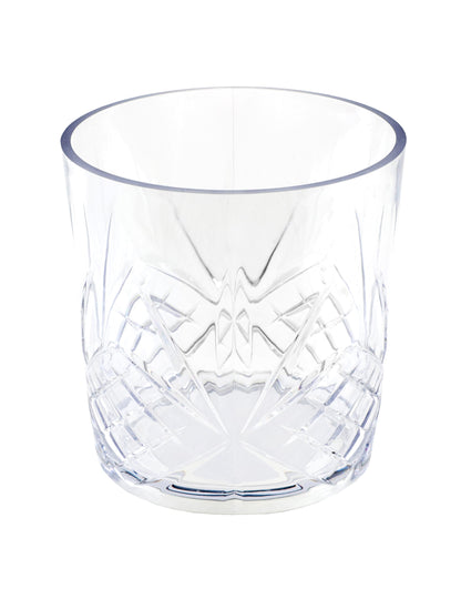 Transparant plastic glas 32,5 cl