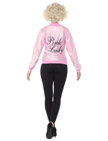 Vue de dos de la veste années 50 pour femme rose